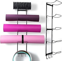 Guía para instalar un soporte de pared para esterillas de ejercicio