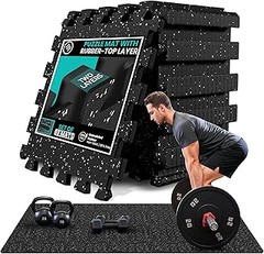Cómo elegir la mejor esterilla de caucho para tu gimnasio en casa