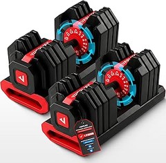 Mancuernas ajustables para entrenar en casa