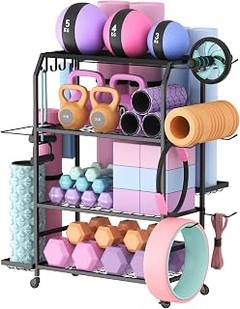 Cómo organizar los accesorios de fitness en casa de manera efectiva
