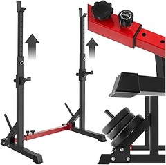 racks de sentadillas con spotter arms