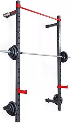racks de pared abatibles para home gym