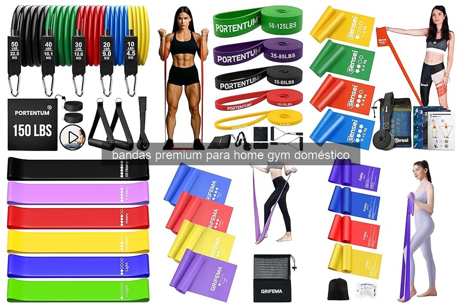 Bandas Premium para Home Gym: Beneficios y Características