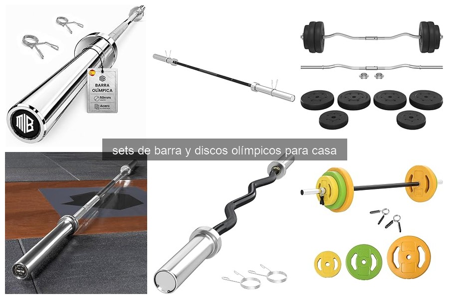 Beneficios de barra y discos olímpicos para tu gimnasio en casa