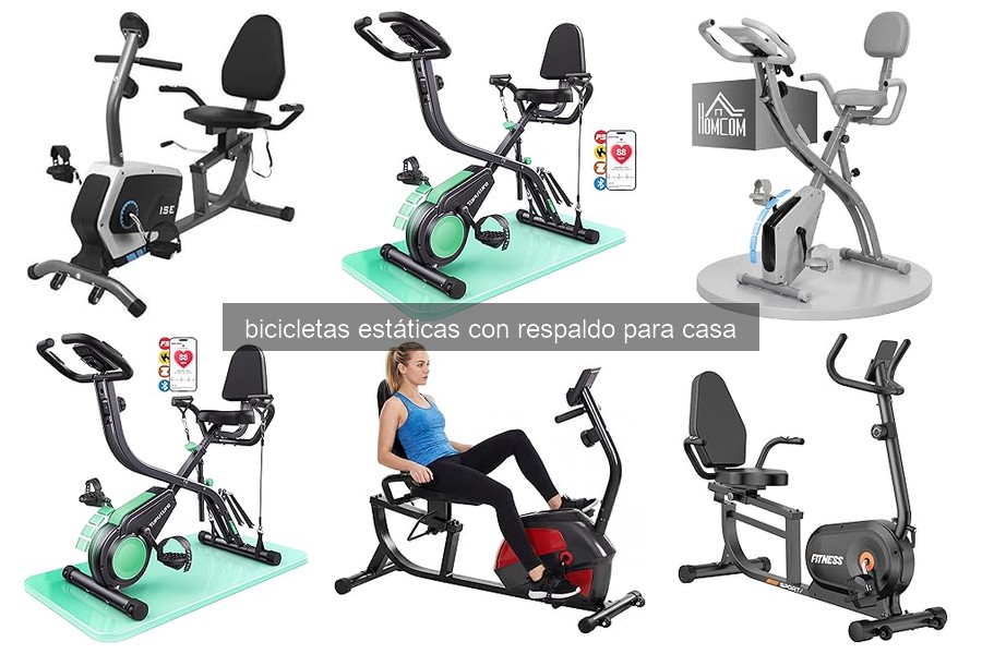 Beneficios de las bicicletas estáticas con respaldo en casa