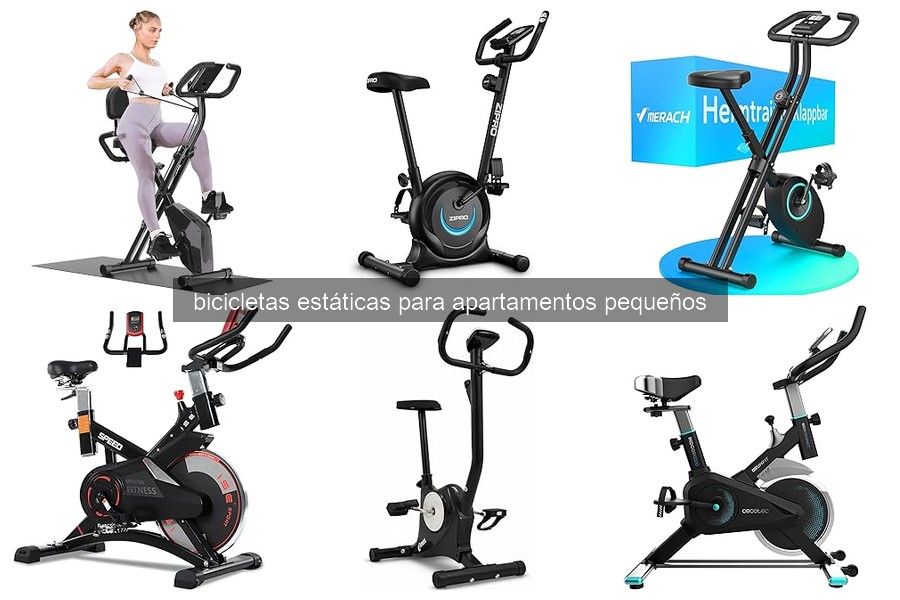 Bicicletas estáticas perfectas para apartamentos pequeños