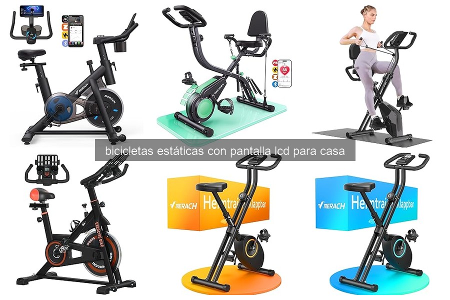Características clave para elegir una bicicleta estática LCD