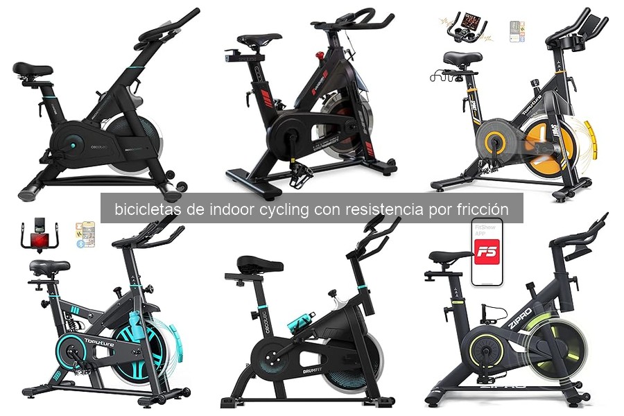 Características de la bicicleta de indoor cycling con fricción
