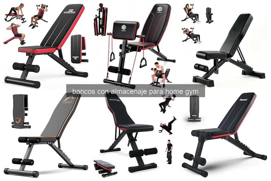 Características de los bancos con almacenaje para home gym