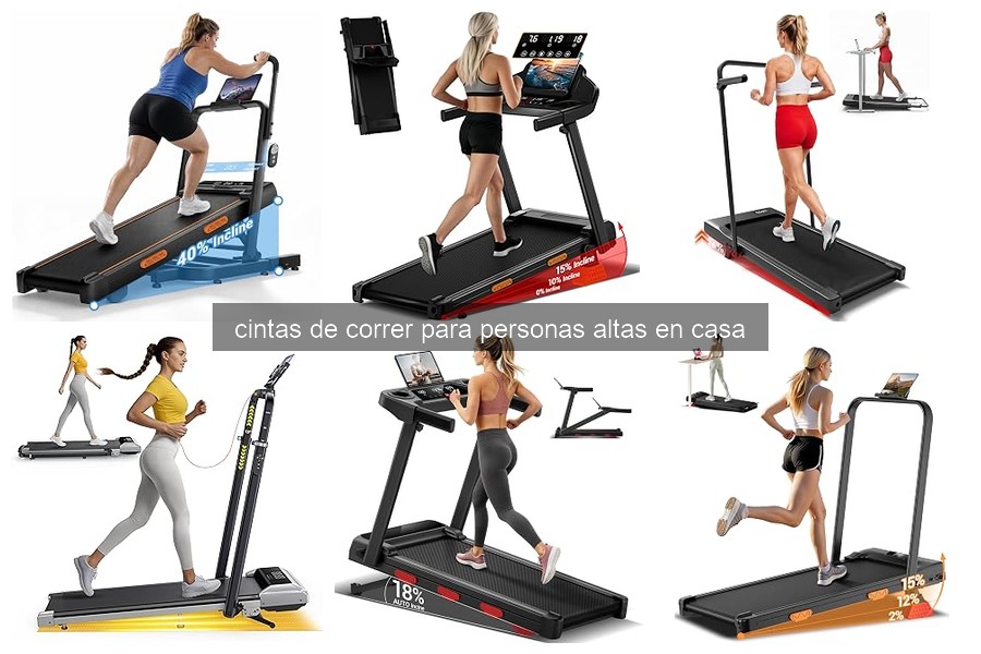 Cinta de correr para personas altas: características esenciales