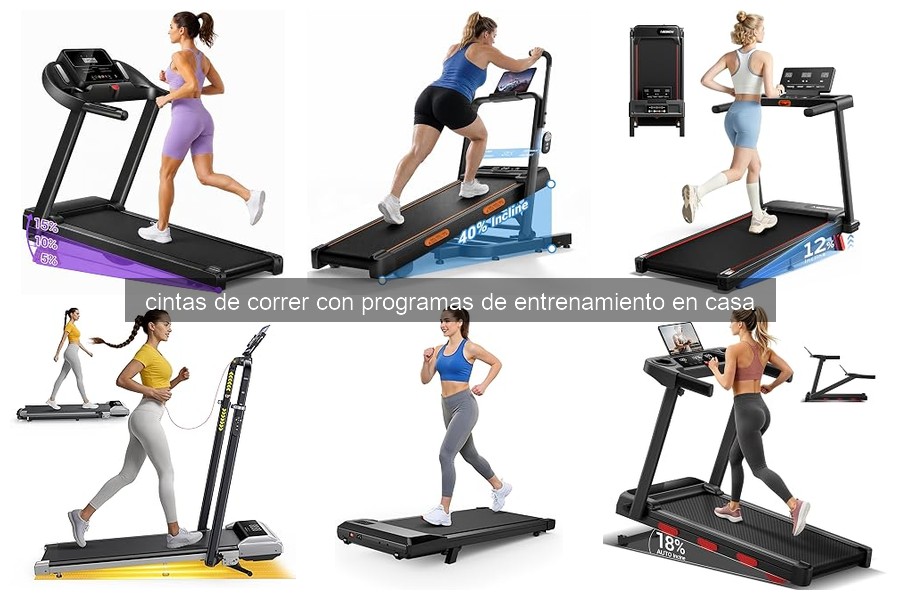 Cintas de Correr con Programas de Entrenamiento: Beneficios y Funciones