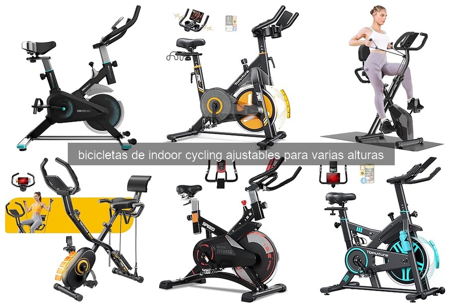 Cómo ajustar una bicicleta de indoor cycling para diversas alturas