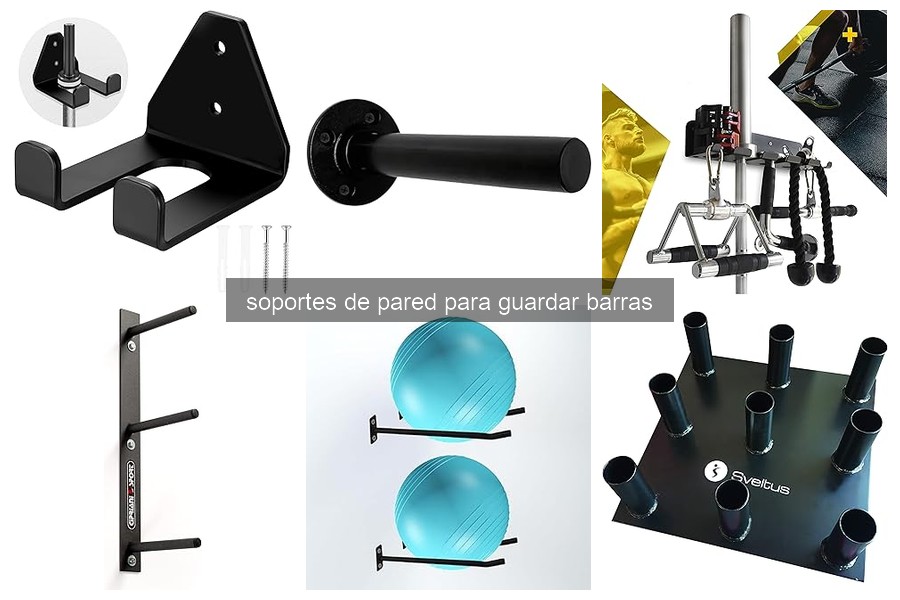 Cómo elegir el mejor soporte de pared para barras de gimnasio