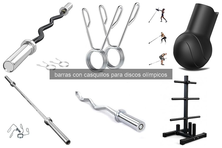 Cómo elegir la barra con casquillos adecuada para tus entrenos