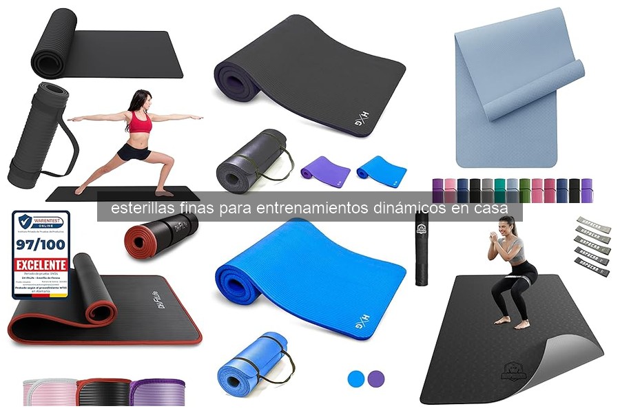 Cómo elegir la esterilla fina ideal para entrenamientos dinámicos