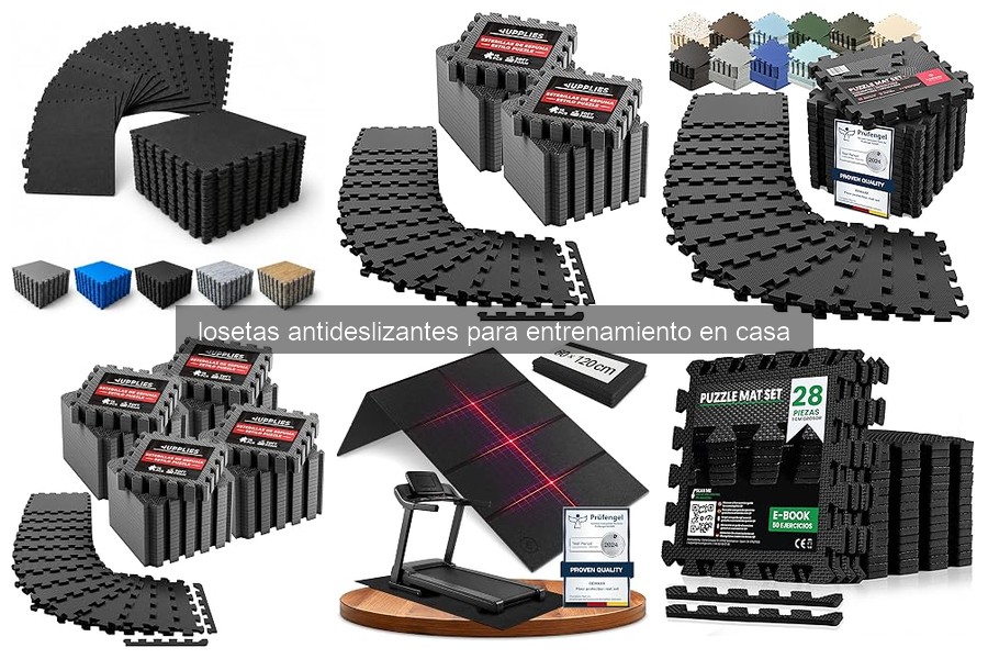Cómo instalar losetas antideslizantes para tu home gym