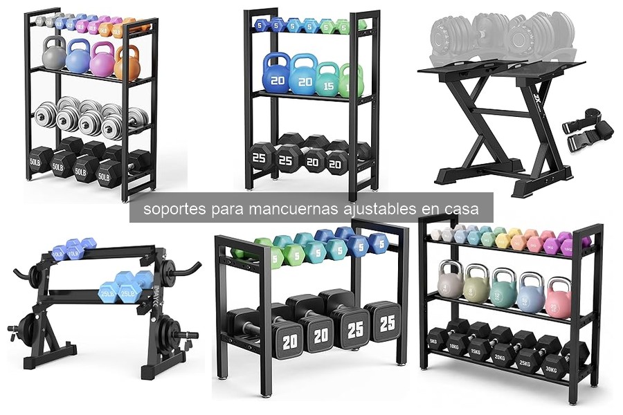 Cómo instalar un soporte para mancuernas ajustables en casa