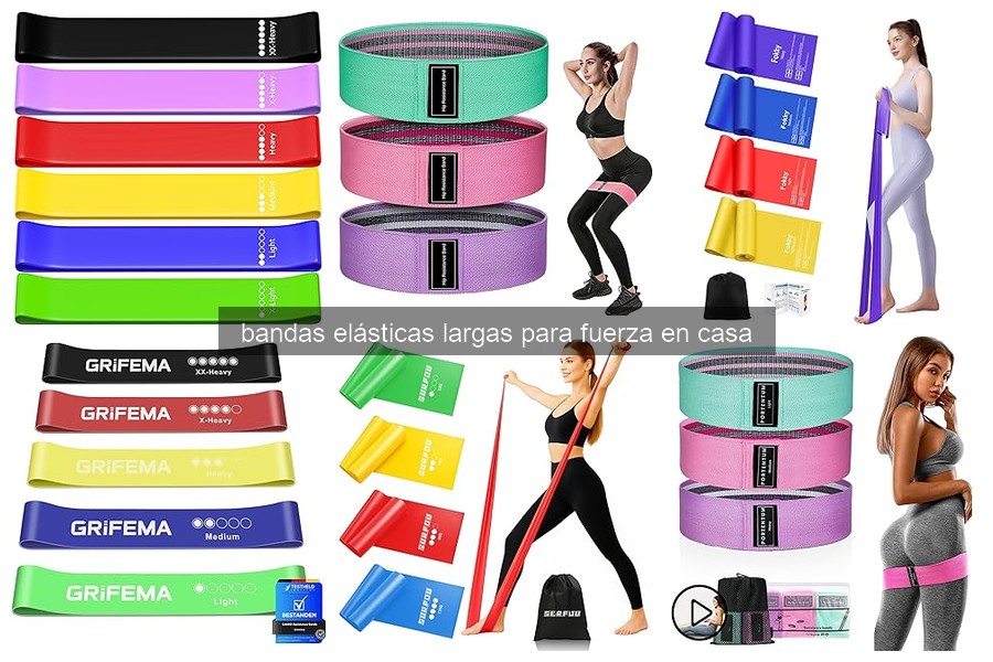Cómo usar bandas elásticas largas para resultados efectivos