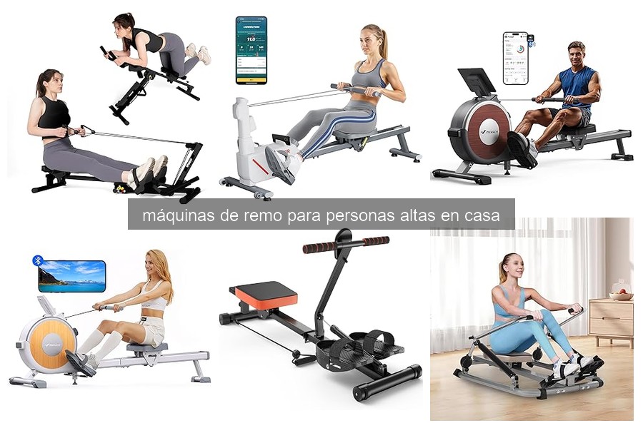 Cómo usar correctamente una máquina de remo para personas altas