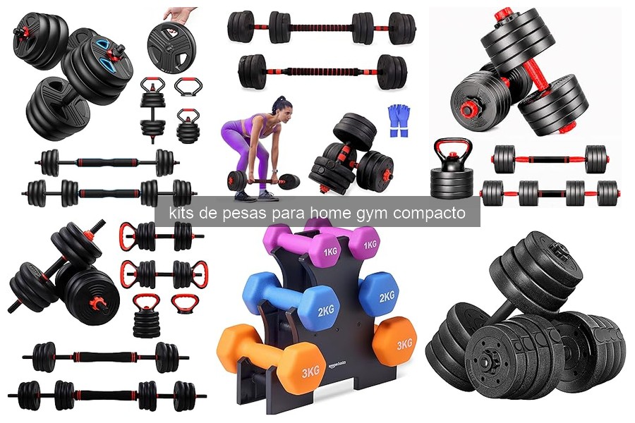 Cómo usar un kit de pesas para home gym compacto