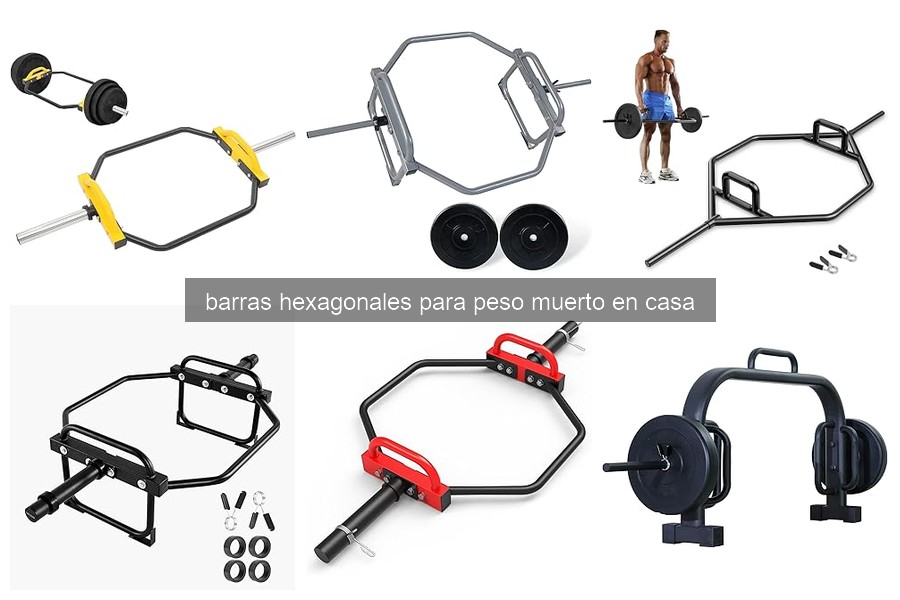 Cómo usar una barra hexagonal para peso muerto en casa