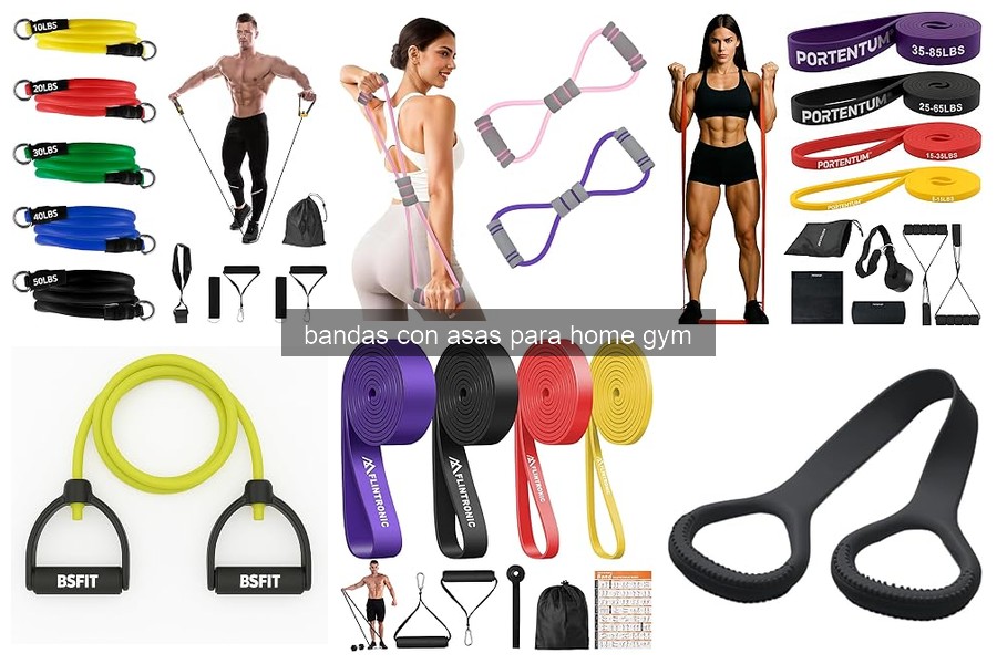 Cómo utilizar bandas con asas para entrenar en casa eficazmente