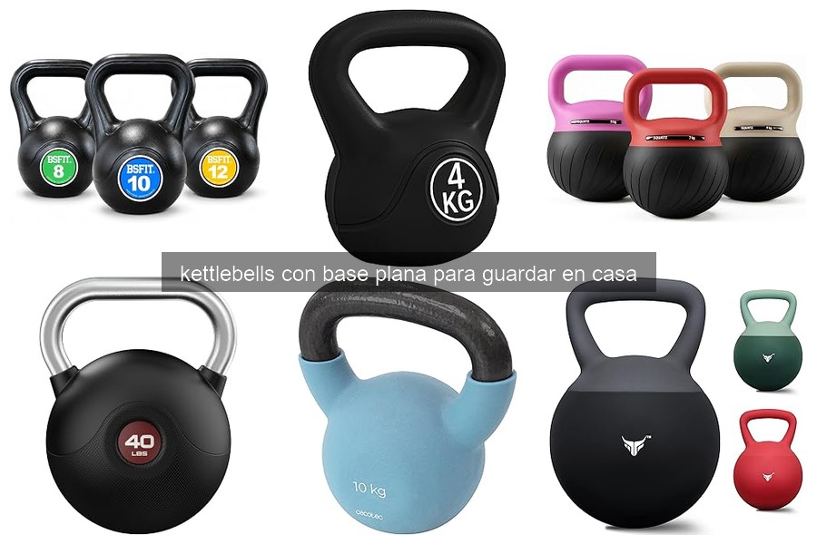 Cómo utilizar correctamente las kettlebells con base plana