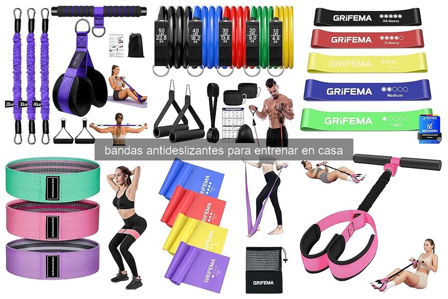 Comparativa de Bandas Antideslizantes para Entrenar en Casa