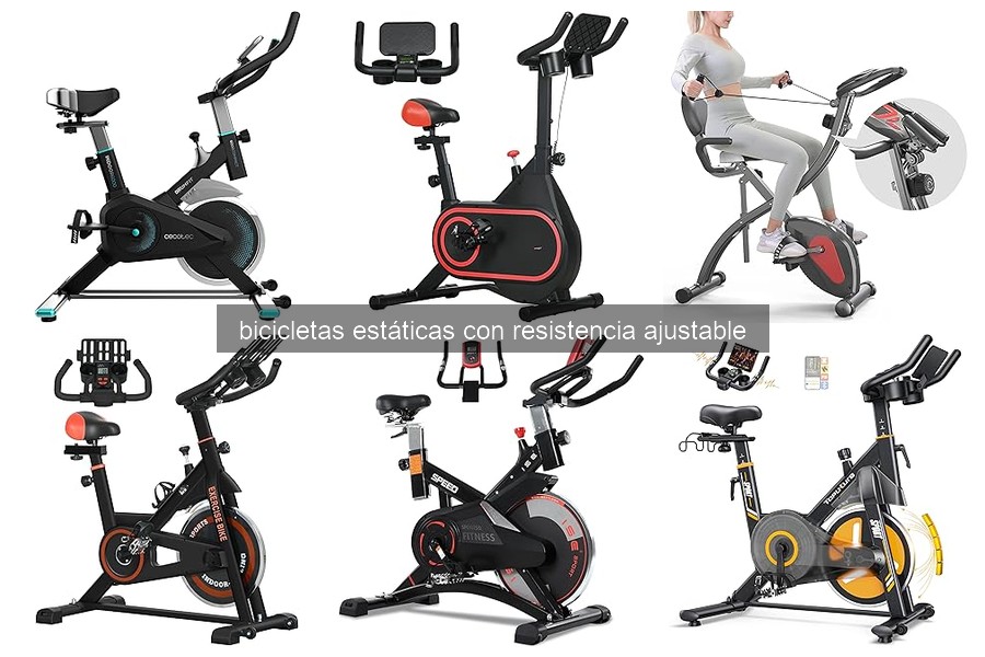 Comparativa de Bicicletas Estáticas con Resistencia Ajustable