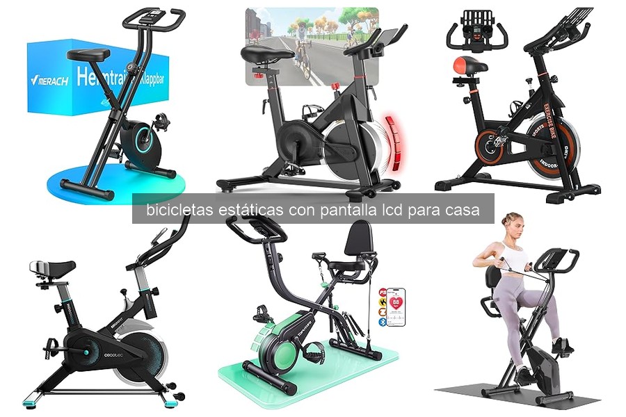 Comparativa de las Mejores Bicicletas Estáticas con Pantalla LCD 2023