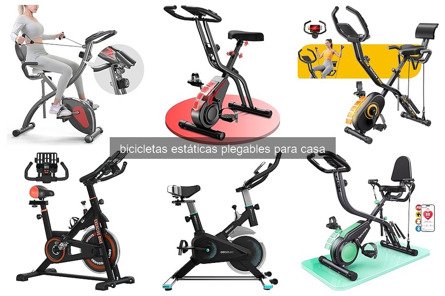 Comparativa de las Mejores Bicicletas Estáticas Plegables 2023