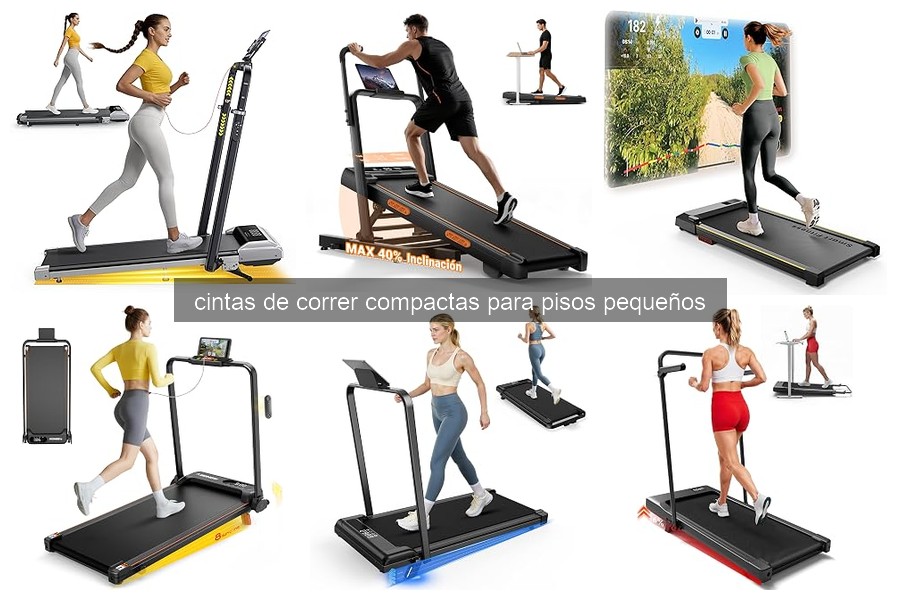 Comparativa de las mejores cintas de correr compactas 2023