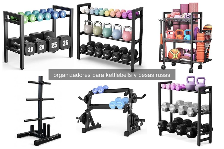 Comparativa de los Mejores Organizadores para Kettlebells en Amazon