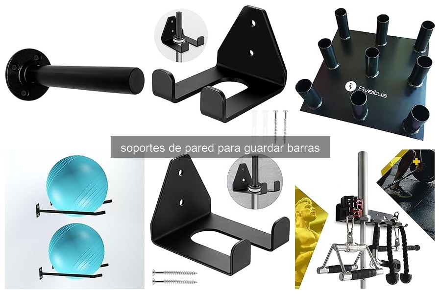 Comparativa: Soportes de pared para barras horizontales vs. verticales