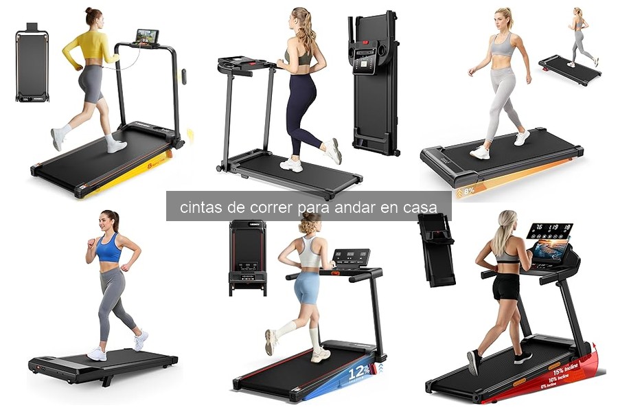Guía de compra de cintas de correr para andar en casa