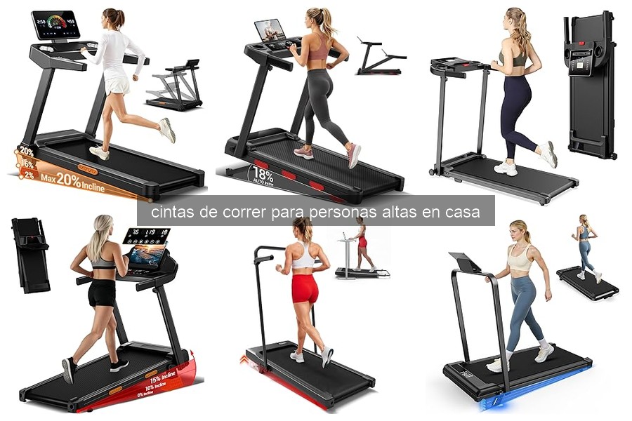 Guía de Compra de Cintas de Correr para Personas Altas