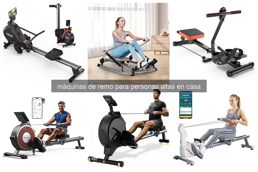 Guía de compra de máquinas de remo para personas altas