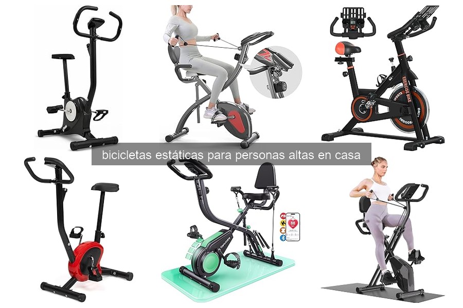 Guía para elegir bicicleta estática para personas altas