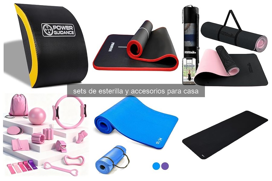 Guía para elegir el set de esterilla y accesorios para home gym