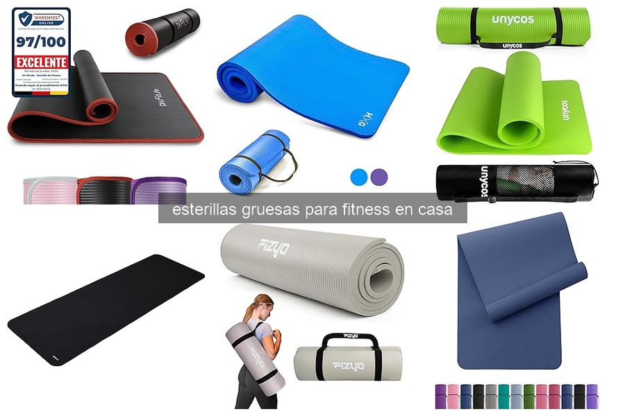 Guía para elegir la mejor esterilla gruesa para fitness en casa