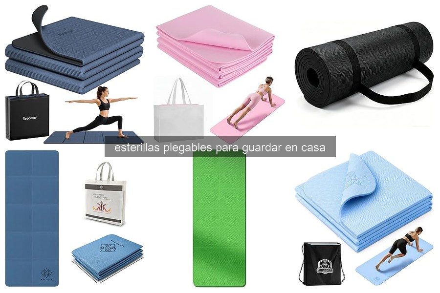Guia para Elegir la Mejor Esterilla Plegable para Casa