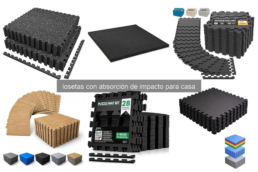 Guía para elegir losetas con absorción de impacto para tu gimnasio