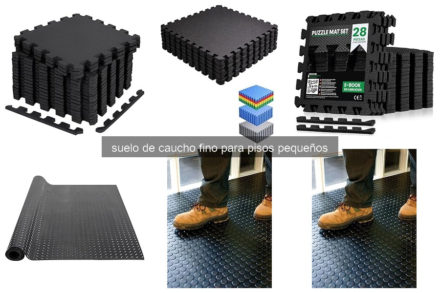 Instalación y Mantenimiento del Suelo de Caucho Fino