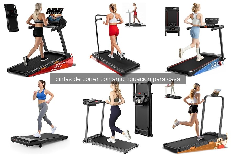 Las mejores cintas de correr con amortiguación en 2023