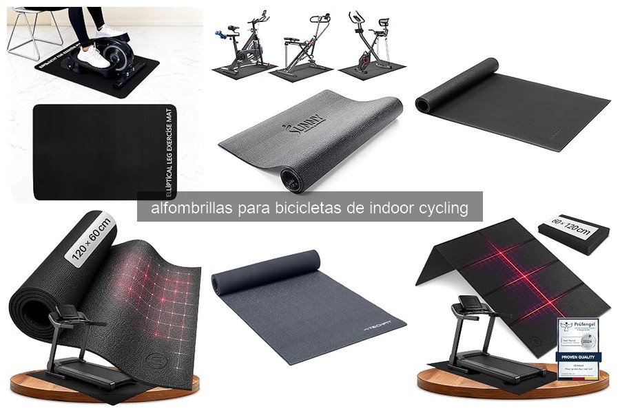 Mejores alfombrillas para bicicleta de indoor cycling 2026