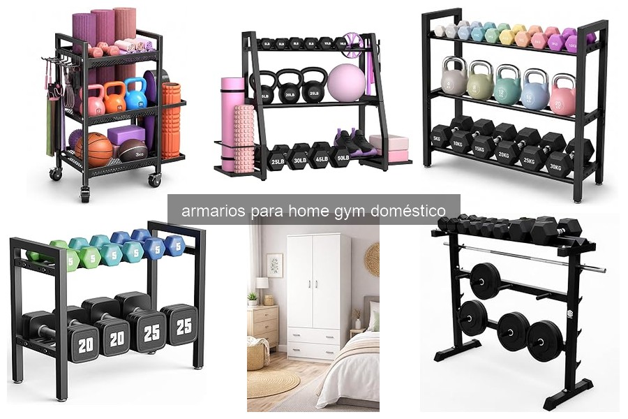 Mejores armarios para organizar tu home gym pequeño en 2026