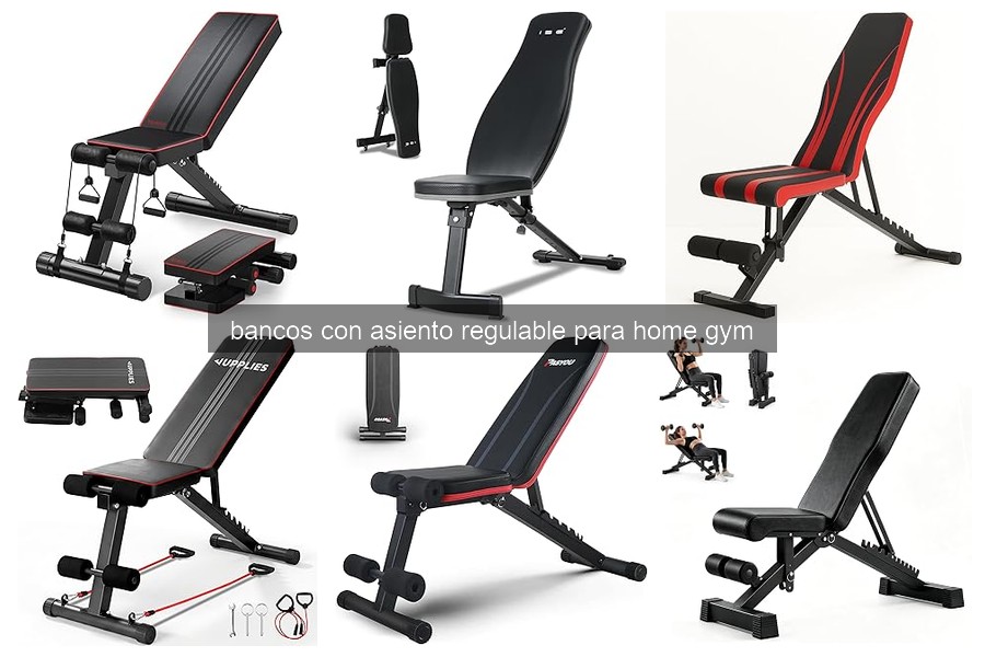 Mejores bancos con asiento regulable para home gym en 2023