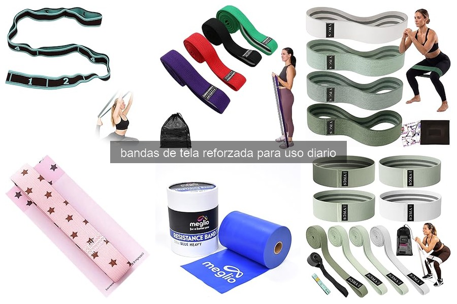 Mejores bandas de tela reforzada para entrenar en casa