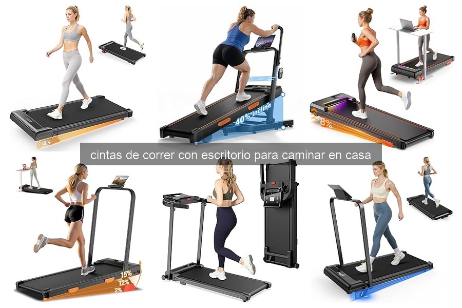 Mejores cintas de correr con escritorio para trabajar desde casa