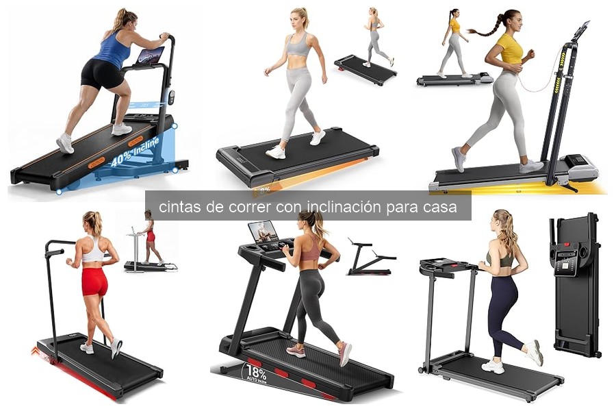 Mejores cintas de correr con inclinación para principiantes